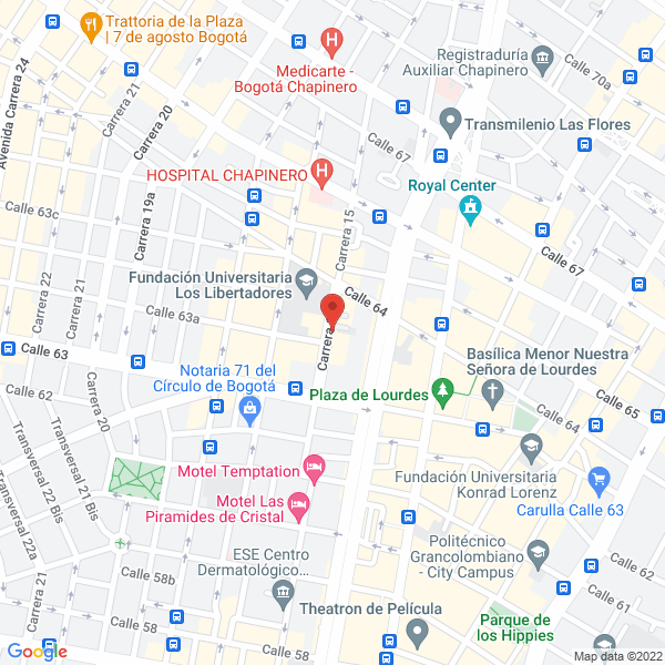 Map of Uniformamos Gmc