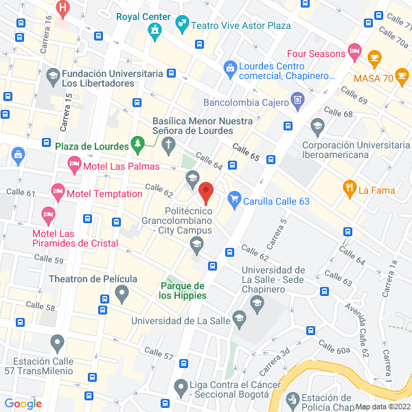 Map of Fundación Para El Avance De La Psicología
