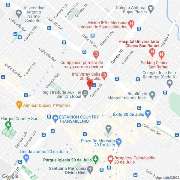 Map of Artyequipos S.A.S