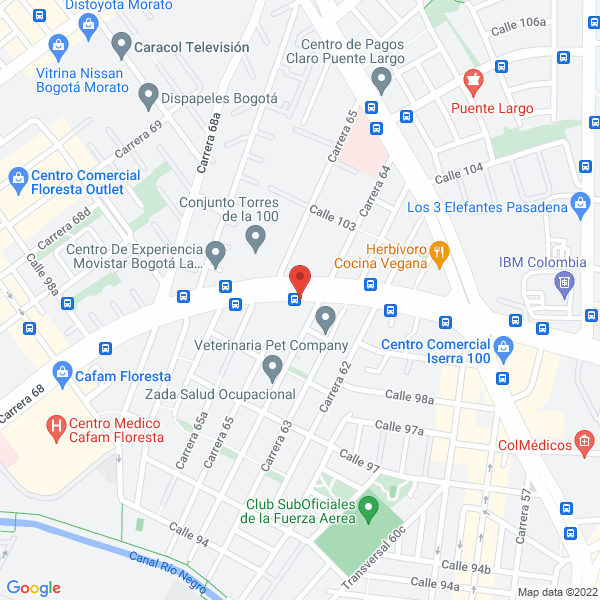 Map of Melmo Ltda
