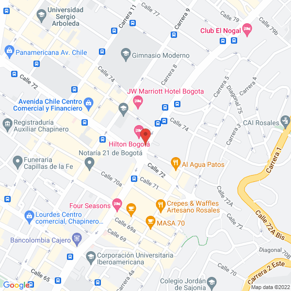 Map of Restaurante La Ventana