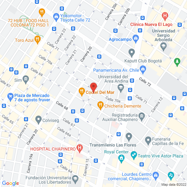 Map of Confrio Servicio S.A.S.