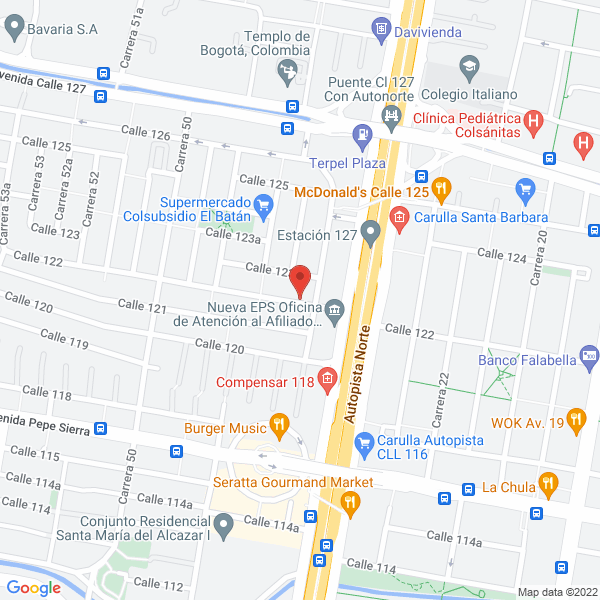 Map of RM Outsourcing S.A.S
