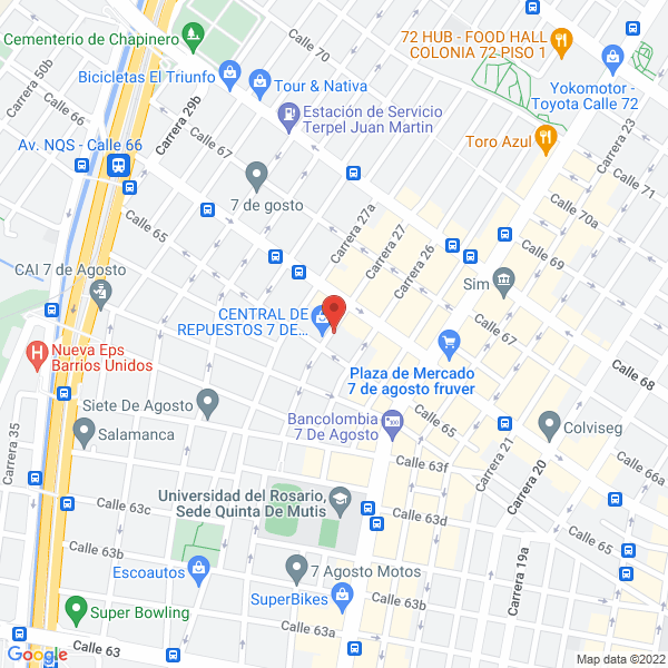 Map of Casa Daewoo