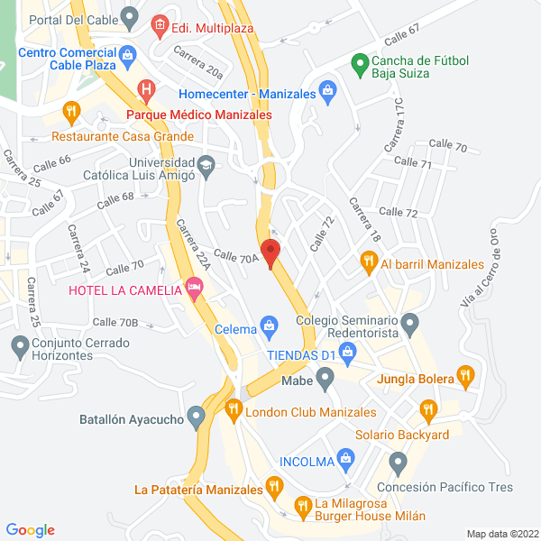 Map of El Encenillo S.A.S.