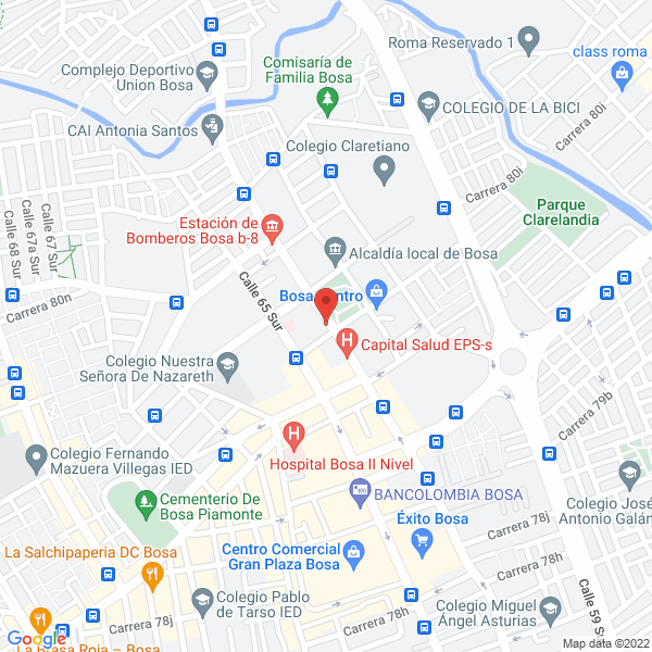 Map of Instituto Académico Bosa Centro Bogotá Ltda.