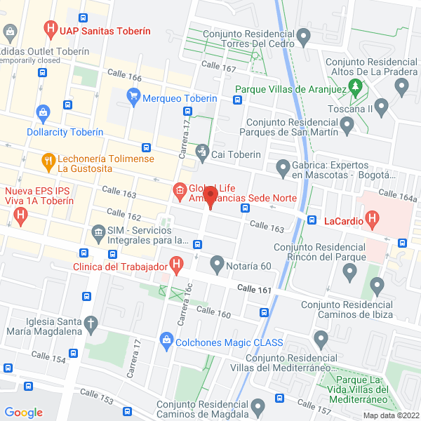 Map of Tecnoavisos - Vallas