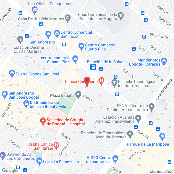 Map of Múcura Distribuciones