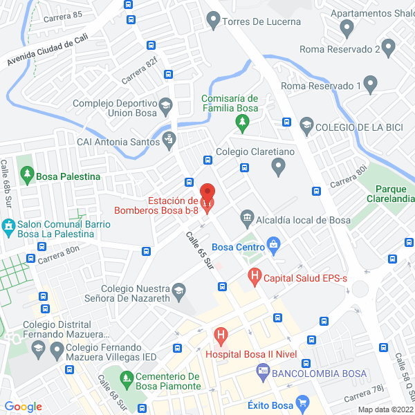 Map of F.R.C. Ingeniería S.A.S
