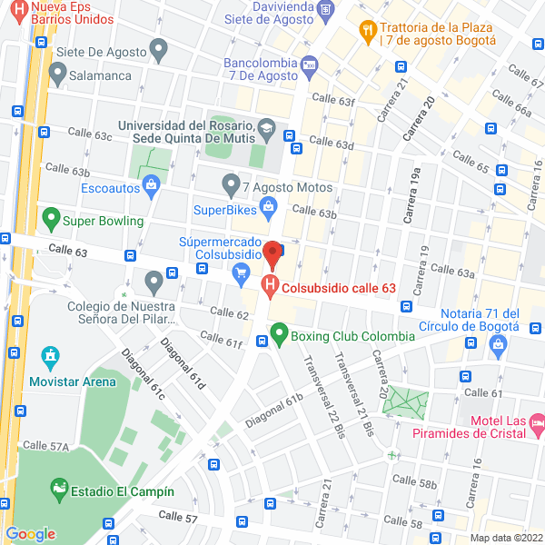 Map of Almacén La Fuente De La Espuma