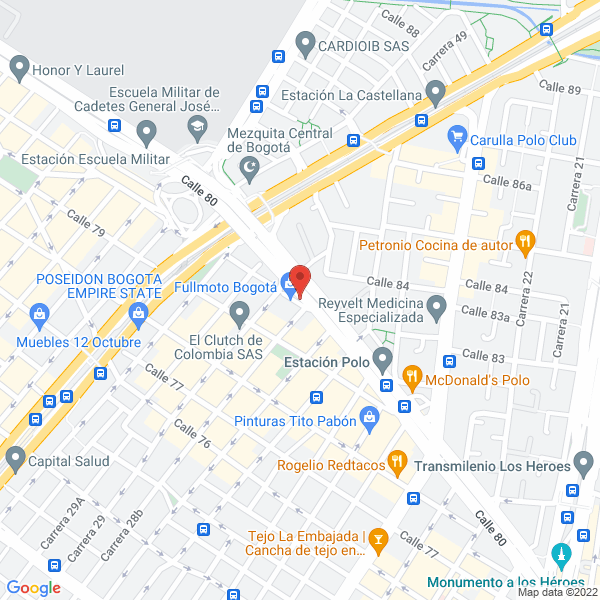 Map of Ecomadera