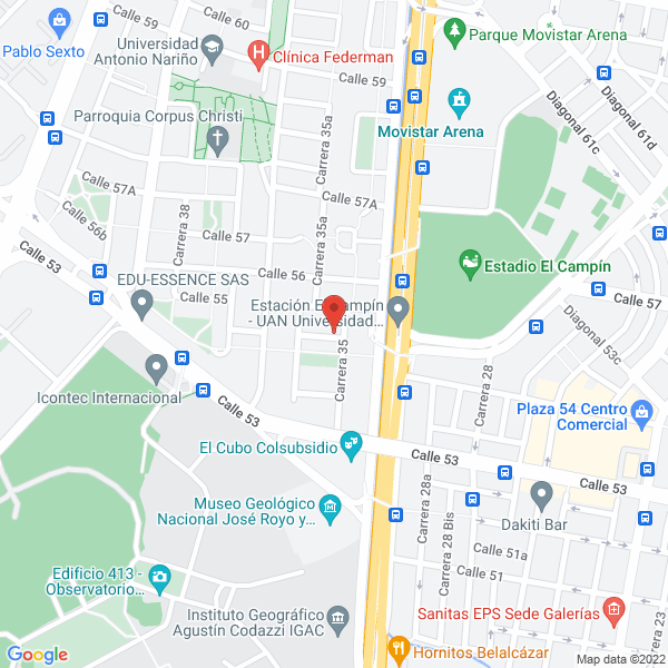 Map of Prisma Suministros Industriales S.A.S