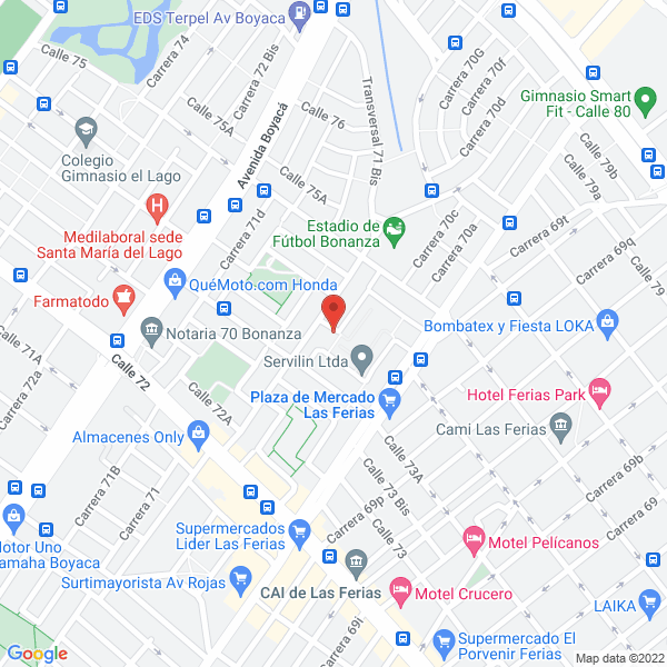 Map of Nm Empaques Y Soluciones S.A.S