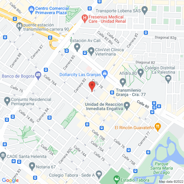 Map of Abc Alfaequipos Ltda.