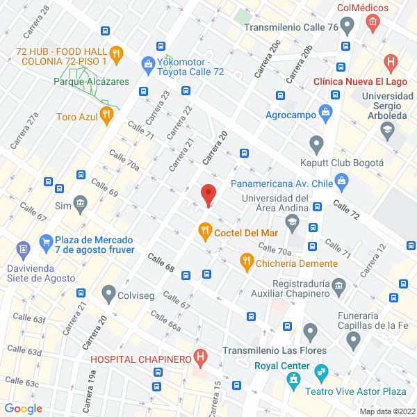 Map of Industrias Vitri-Alum