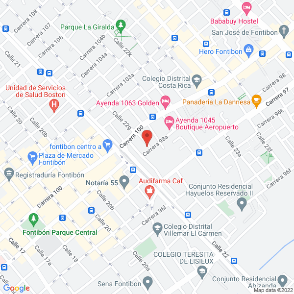 Map of Ambiprof