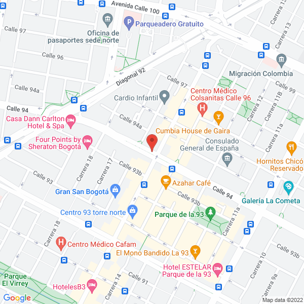 Map of Cotrino