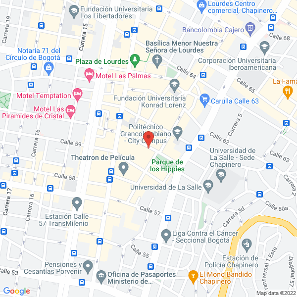 Map of Elevadores Enisa