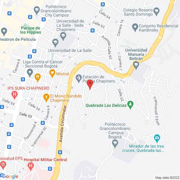 Map of Ata Ingetectura S.A.S