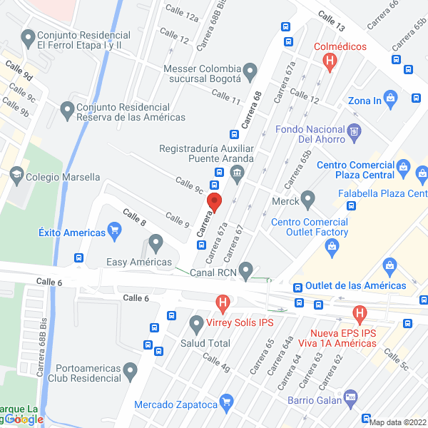Map of Colchones Estelar - Colchones Dormeo
