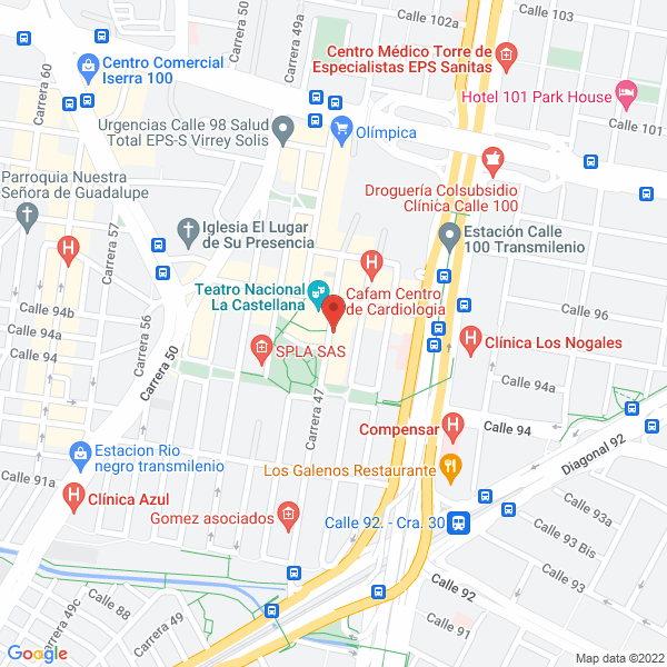 Map of Exito De Colombia