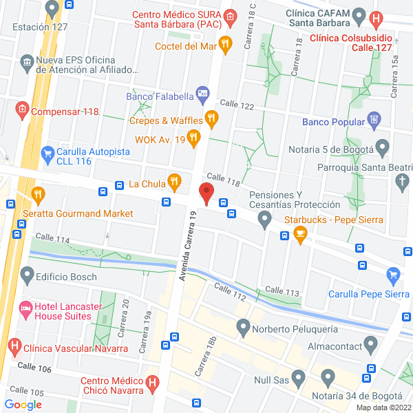 Map of Librerías Temis