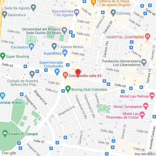 Map of Acrílicos Surtiacrylicos Ltda.
