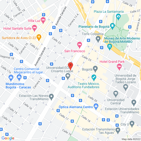 Map of Comsistec S.A.S.