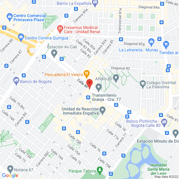 Map of Wtech Ascensores S.A.S.