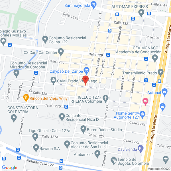 Map of Focs Blindaje Automotriz/Renting