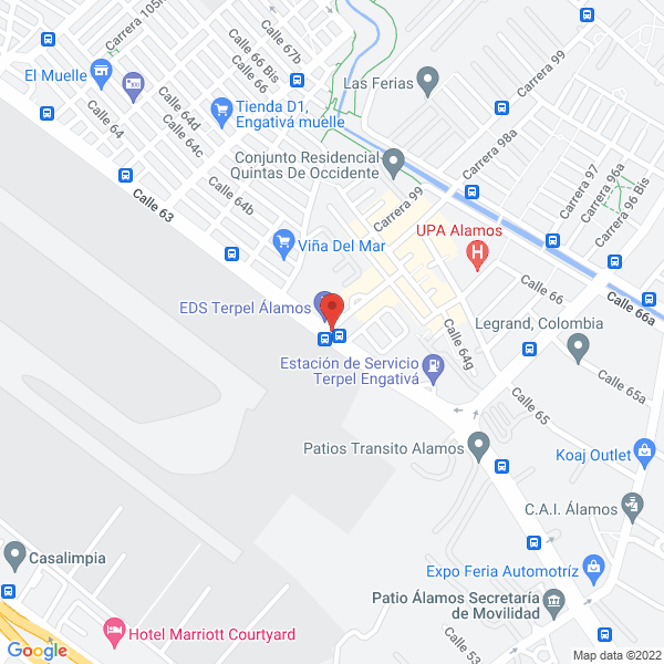 Map of Montacargas Jairo Silva