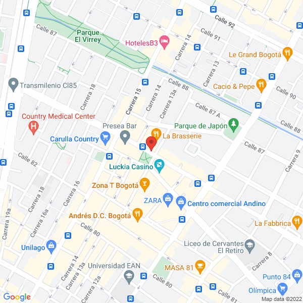 Map of Lina Diaz