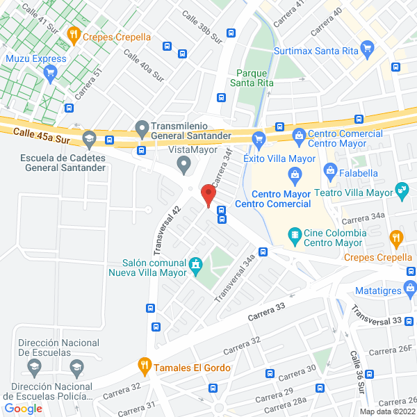 Map of Proyectos & Superficies S.A.S.