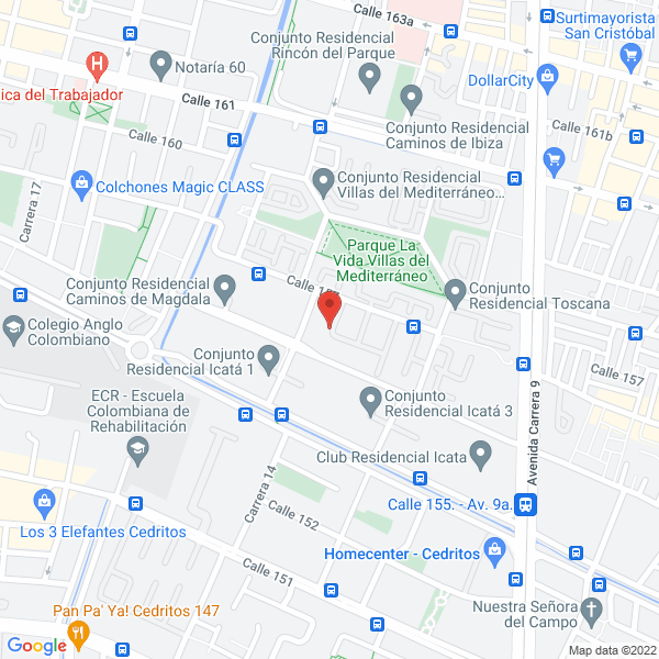 Map of Destek Comercial S.A.S