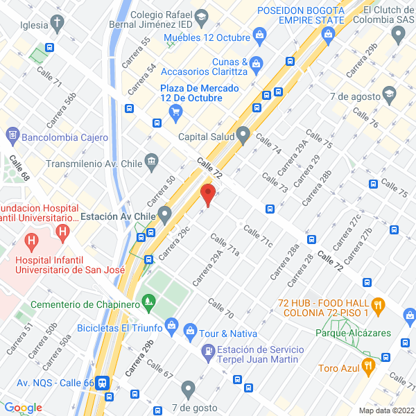 Map of Aluminios Y Vidrios Pulido