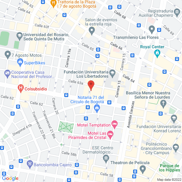 Map of Almacén Servi Llaves R.G.