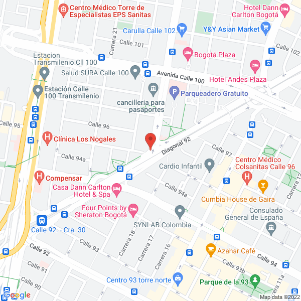 Map of Nueva Librería Francesa