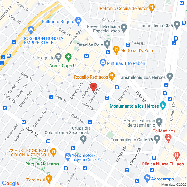 Map of Fayad Mourad