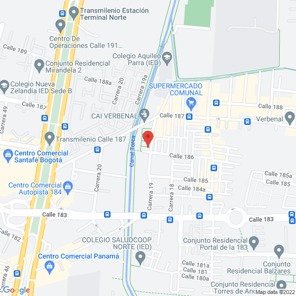 Map of Conaudisis Y Asociados S.A.S