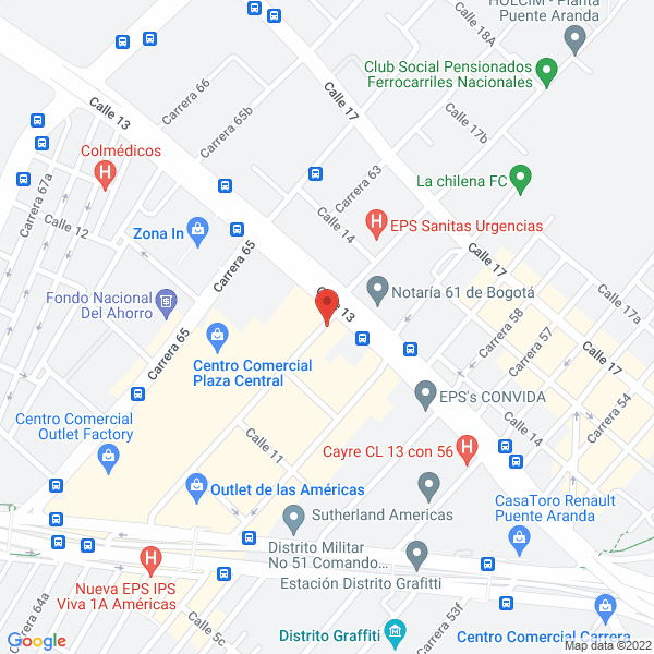 Map of Servi - Industriales & Mercadeo S.A.S.