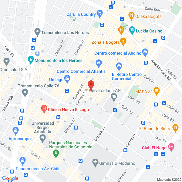 Map of Lead On S.A.