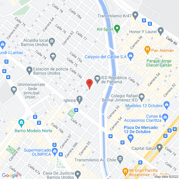 Map of Cerrajeria 24 Horas Al Instante