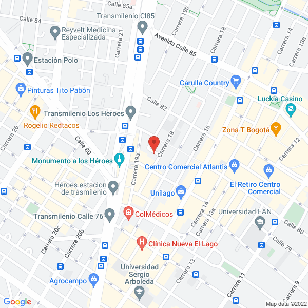 Map of Optimizacion Logística En Telecomunicaciones S.A.
