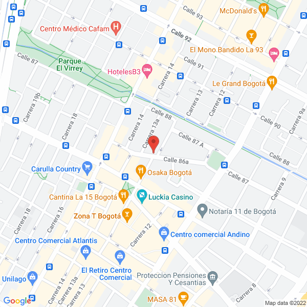 Map of Turismo El Globo S.A.S