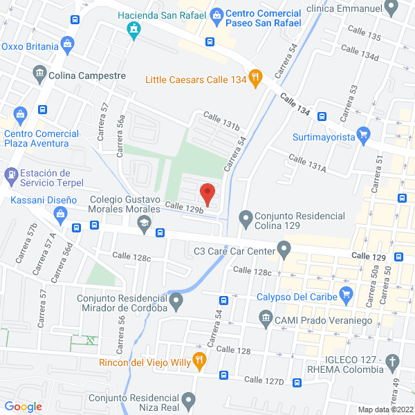 Map of Profyescon Profesionales Y Especialistas En Concreto S.A.S.