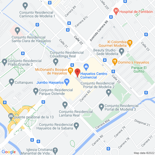 Map of Waiver Logistics Colombia S.A.S.