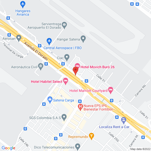 Map of Boeing International Corporation