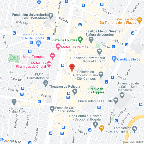 Map of Compañía De Transportes Especiales Fortatrans S.A.S.