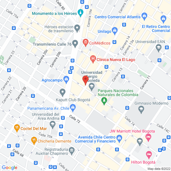 Map of Admitech S.A.S.