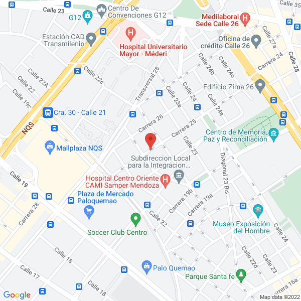 Map of Marpacific S.A.S.